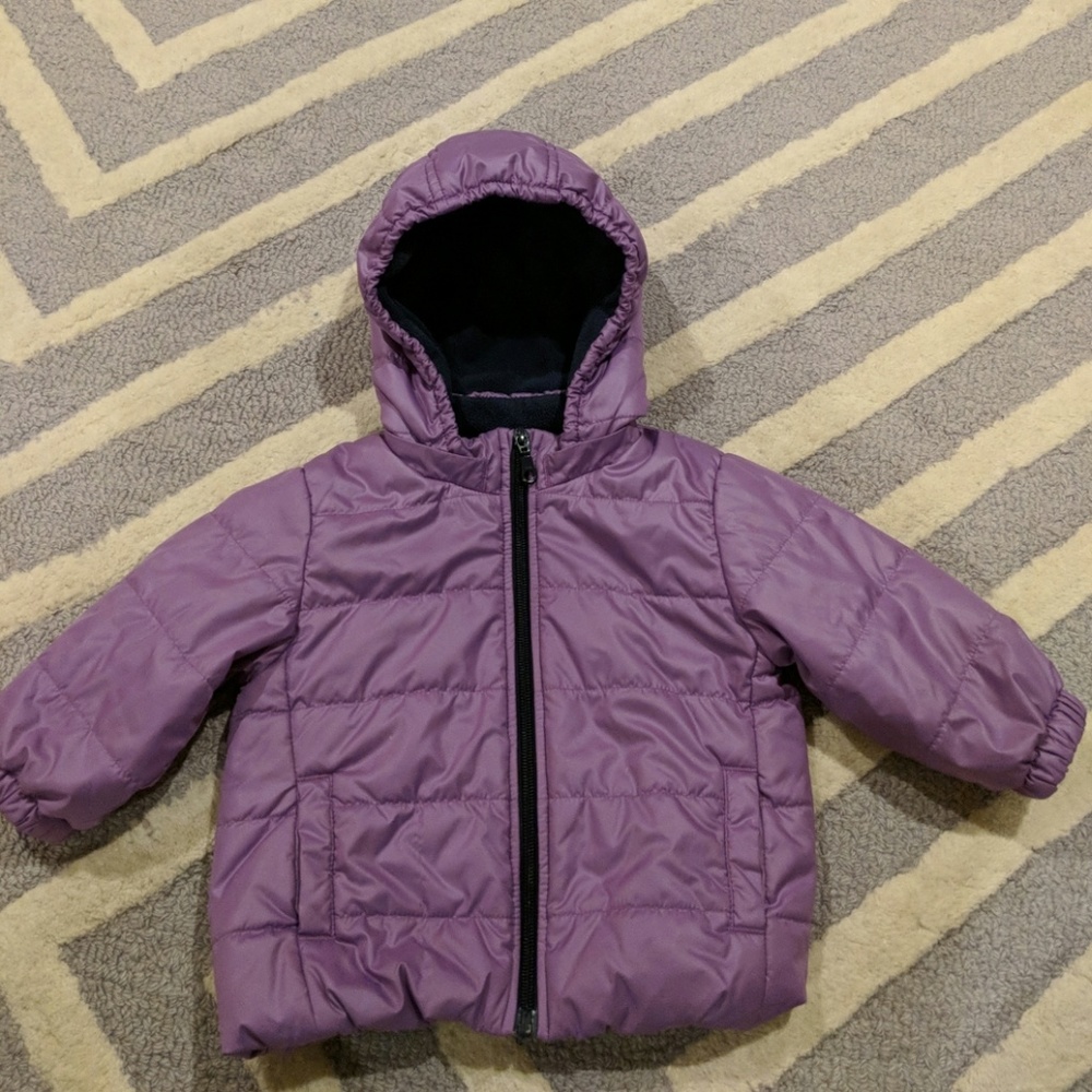 Uniqlo Light Warm Padded Full Zip Parka